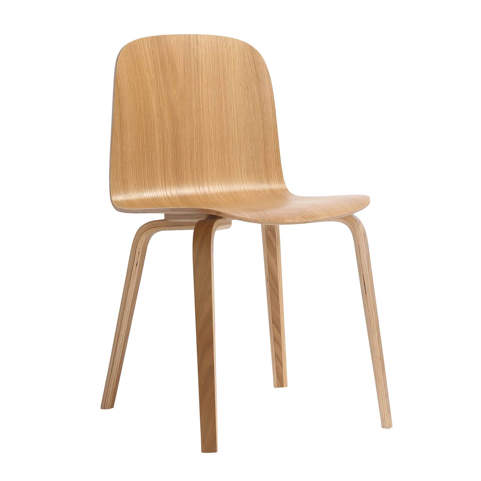 Lot de 2 chaises en contreplaqué Lot de 2 chaises en contreplaqué FSC®