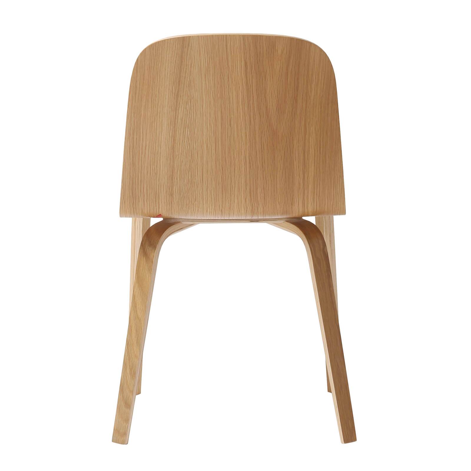 Lot de 2 chaises en contreplaqué Lot de 2 chaises en contreplaqué FSC® Lot de 2 chaises en contreplaqué Lot de 2 chaises en contreplaqué FSC®