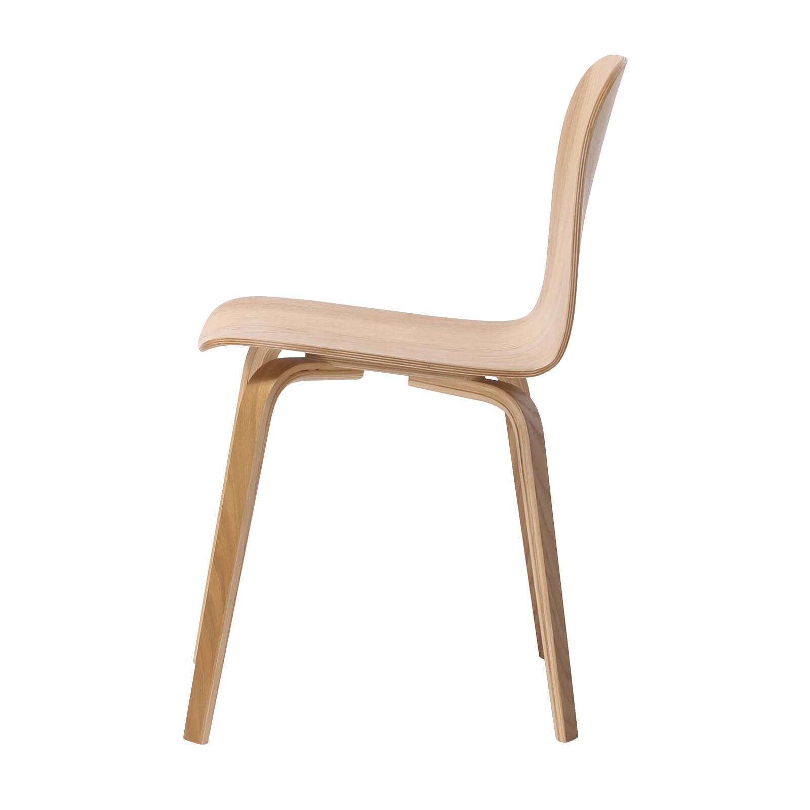Lot de 2 chaises en contreplaqué Lot de 2 chaises en contreplaqué FSC® Lot de 2 chaises en contreplaqué Lot de 2 chaises en contreplaqué FSC®