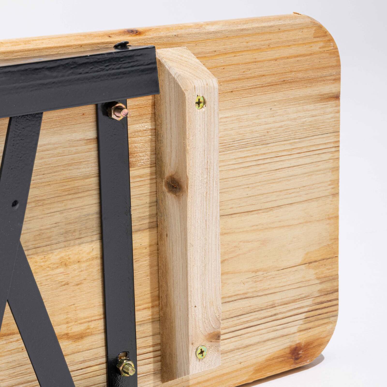 2 bancs de brasserie pliants en bois 180cm