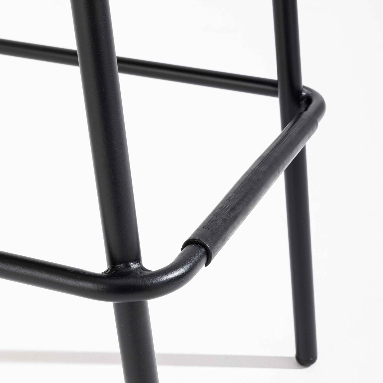 Chaise haute de restaurant en aluminium