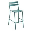Chaise haute de restaurant en aluminium