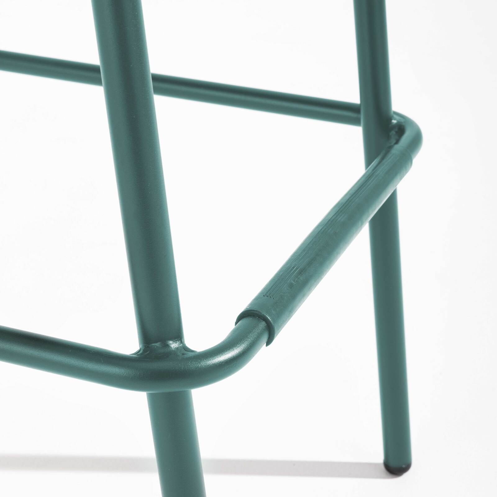 Chaise haute de restaurant en aluminium