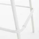 Chaise haute de restaurant en aluminium