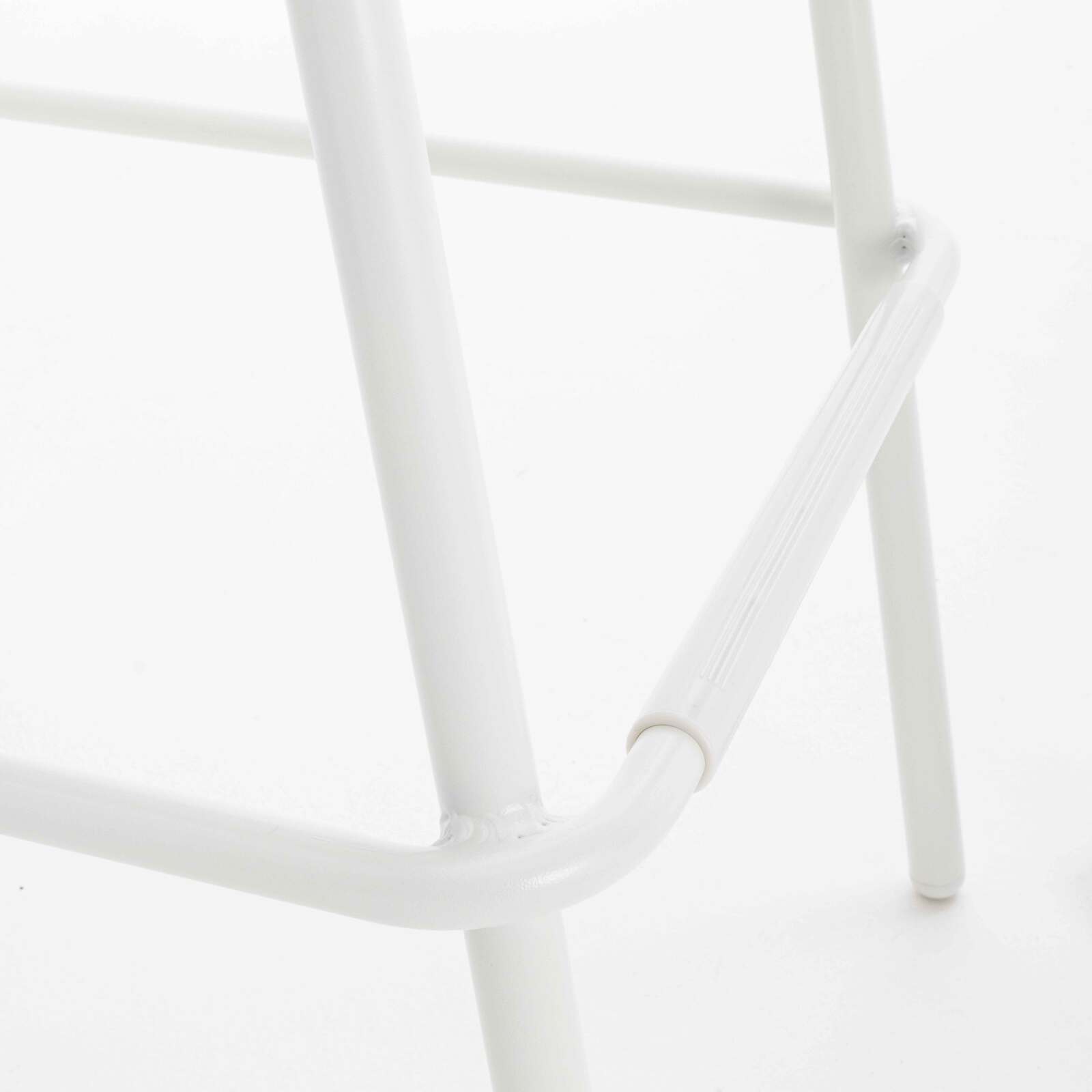 Chaise haute de restaurant en aluminium