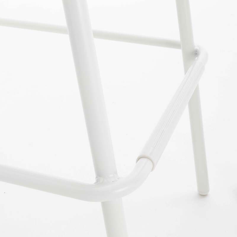 Chaise haute de restaurant en aluminium (5/6)