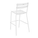 Chaise haute de restaurant en aluminium