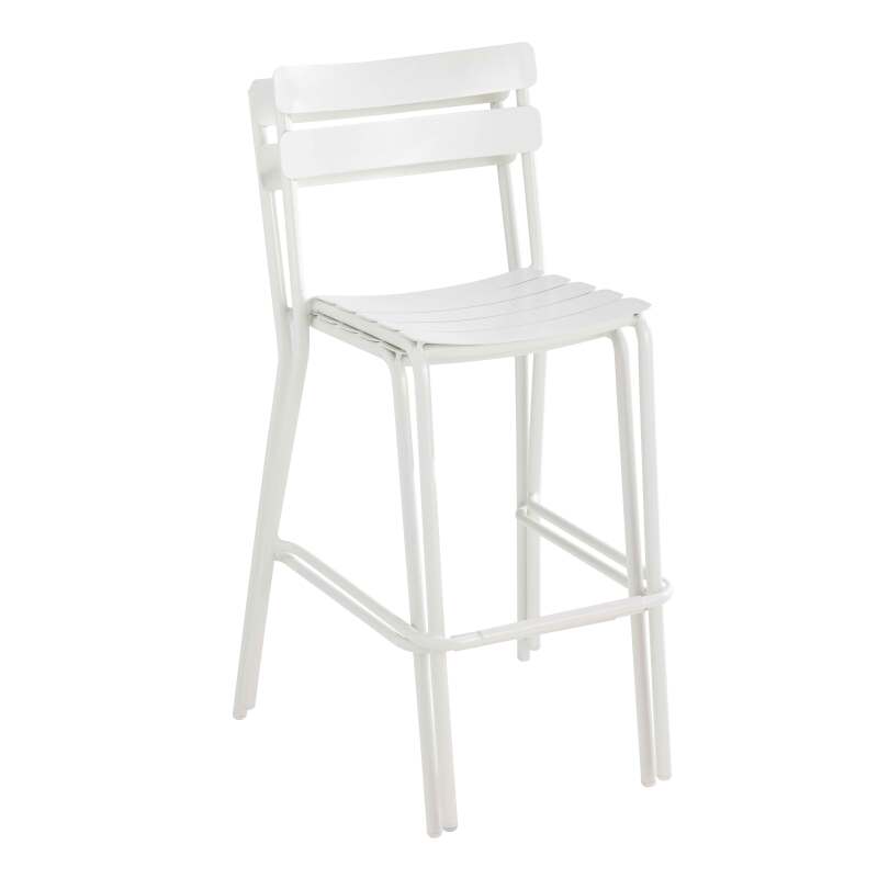 Chaise haute de restaurant en aluminium (2/6)