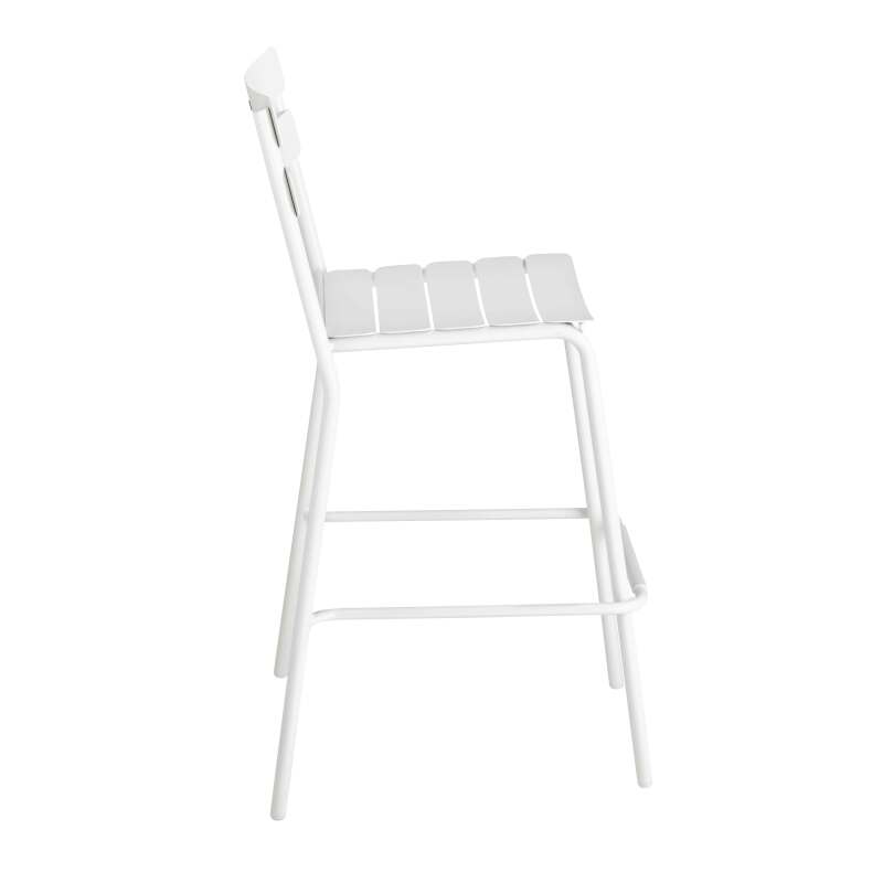 Chaise haute de restaurant en aluminium (3/6)
