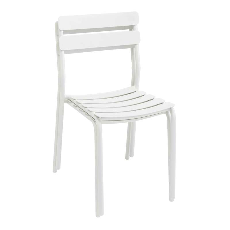 Table de terrasse rectangulaire 185 x 92 cm et 8 chaises en aluminium