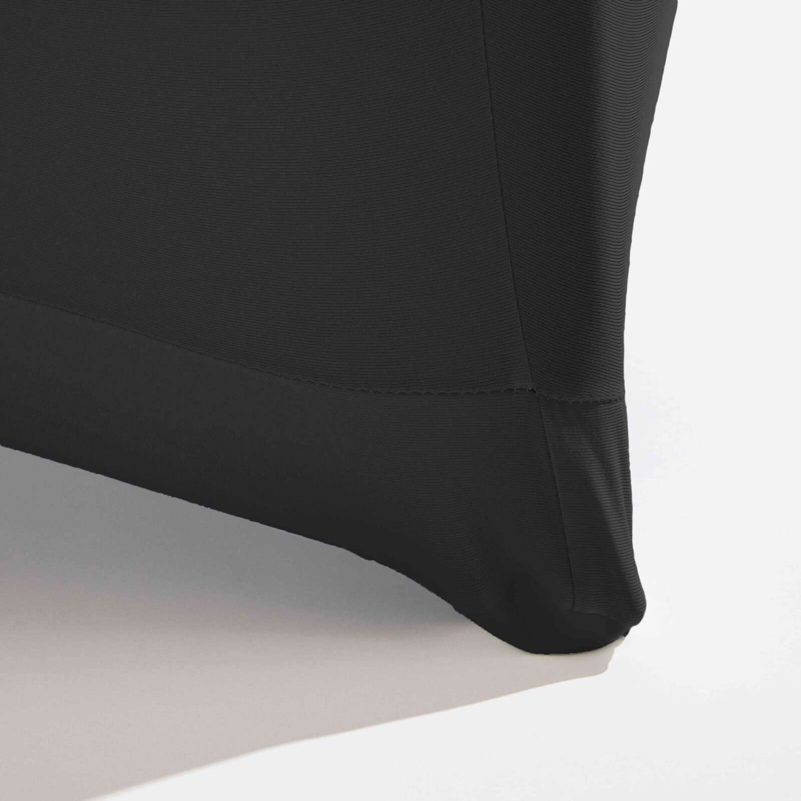 Lot de 5 housses noires pour mange debout 110 x 80 cm