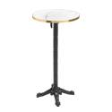 Pied de table avec système inclinable 108 cm en fonte
