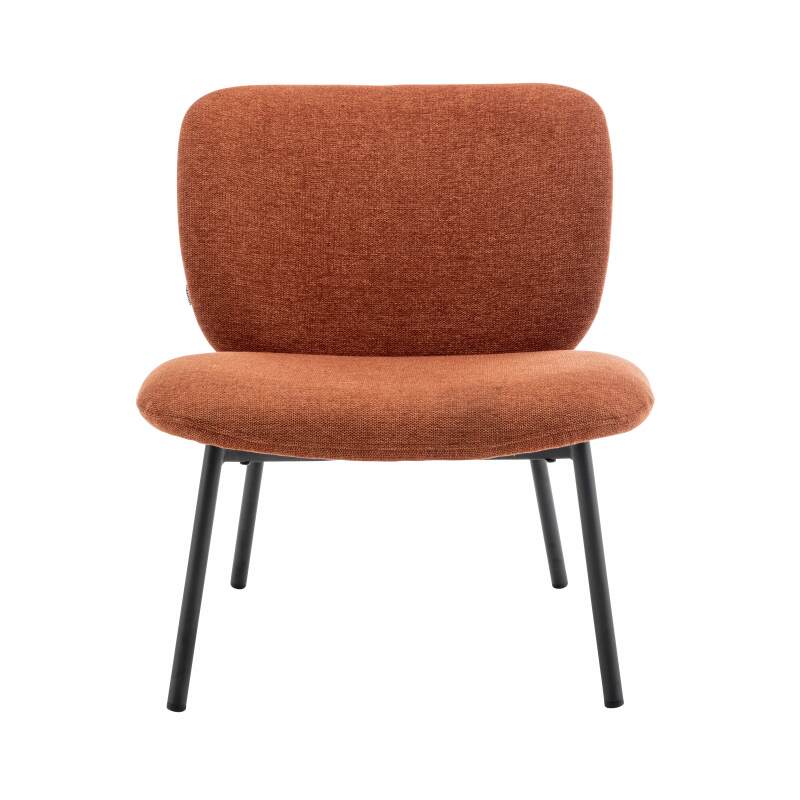 Lot de 2 fauteuils en acier et tissu (5/6)