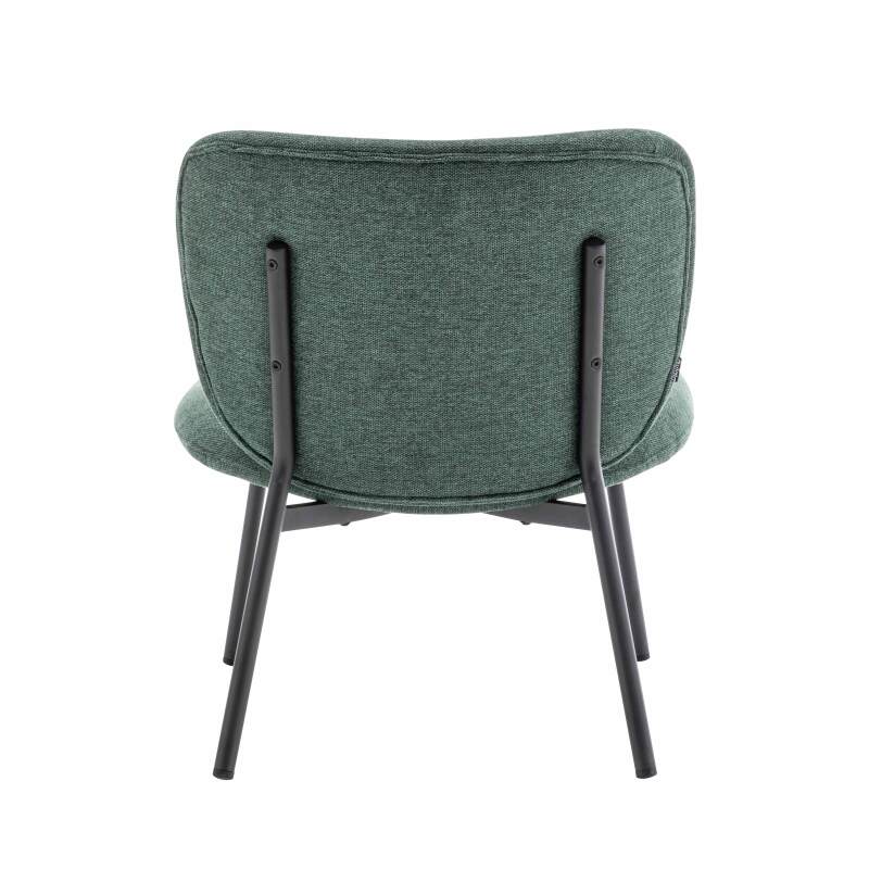 Lot de 2 fauteuils en acier et tissu (4/6)