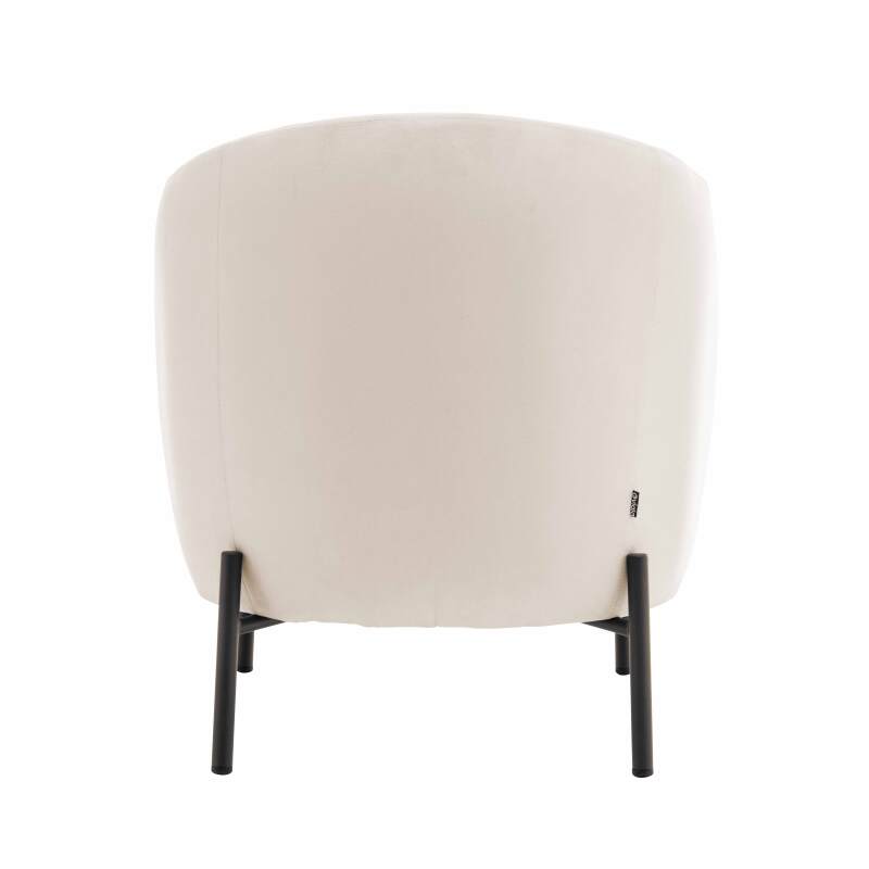 Fauteuil relax en métal et tissu (3/6)