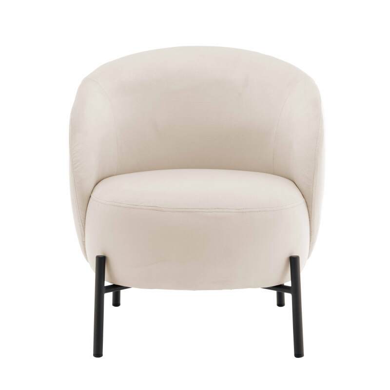 Fauteuil relax en métal et tissu (4/6)