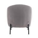 Fauteuil relax en métal et tissu