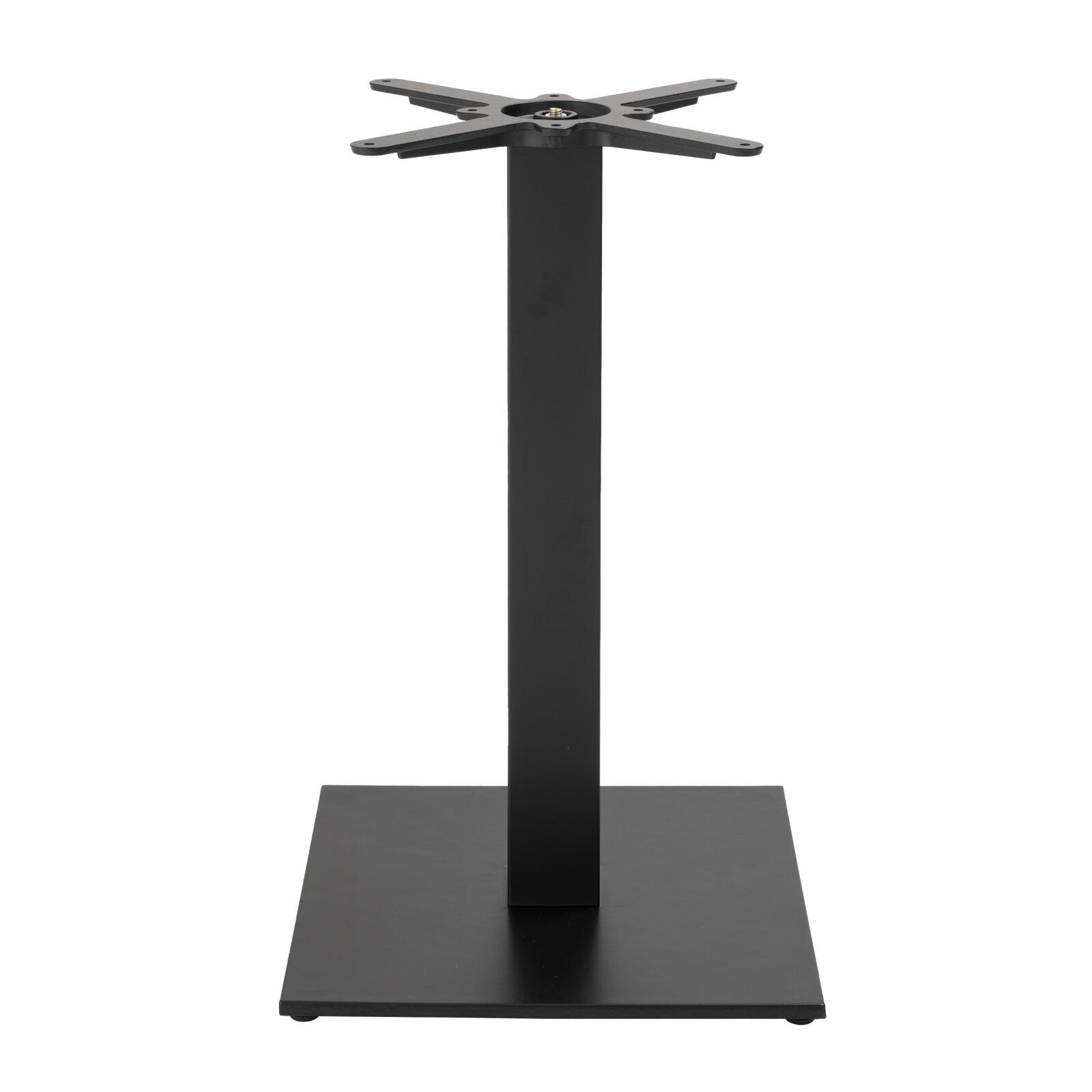 Pied de table en acier et en fonte 45 x 73 cm