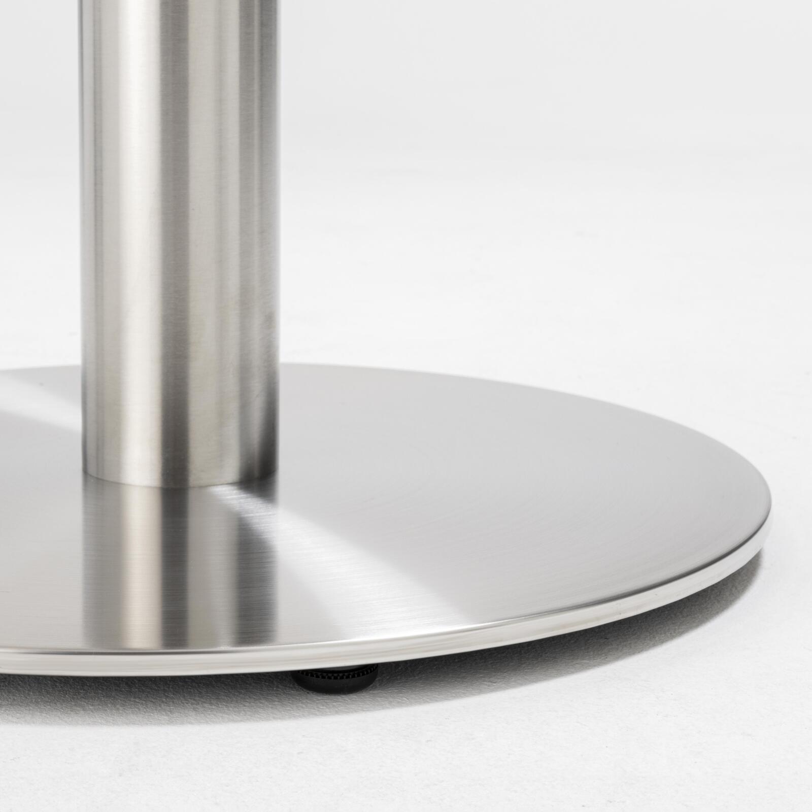 Pied de table en acier inoxydable Pied de table en acier inoxydable