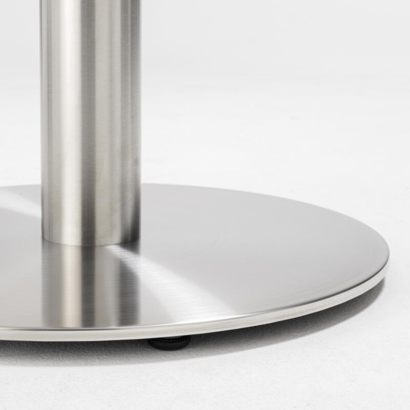 Pied de table en acier inoxydable