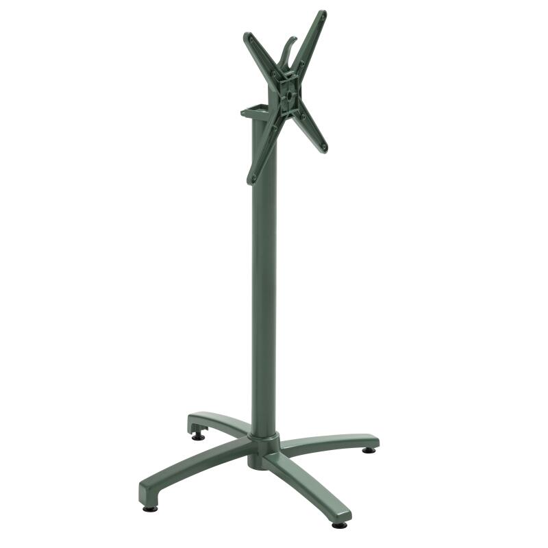 Table haute 60x60 cm inclinable en aluminium (5/8)