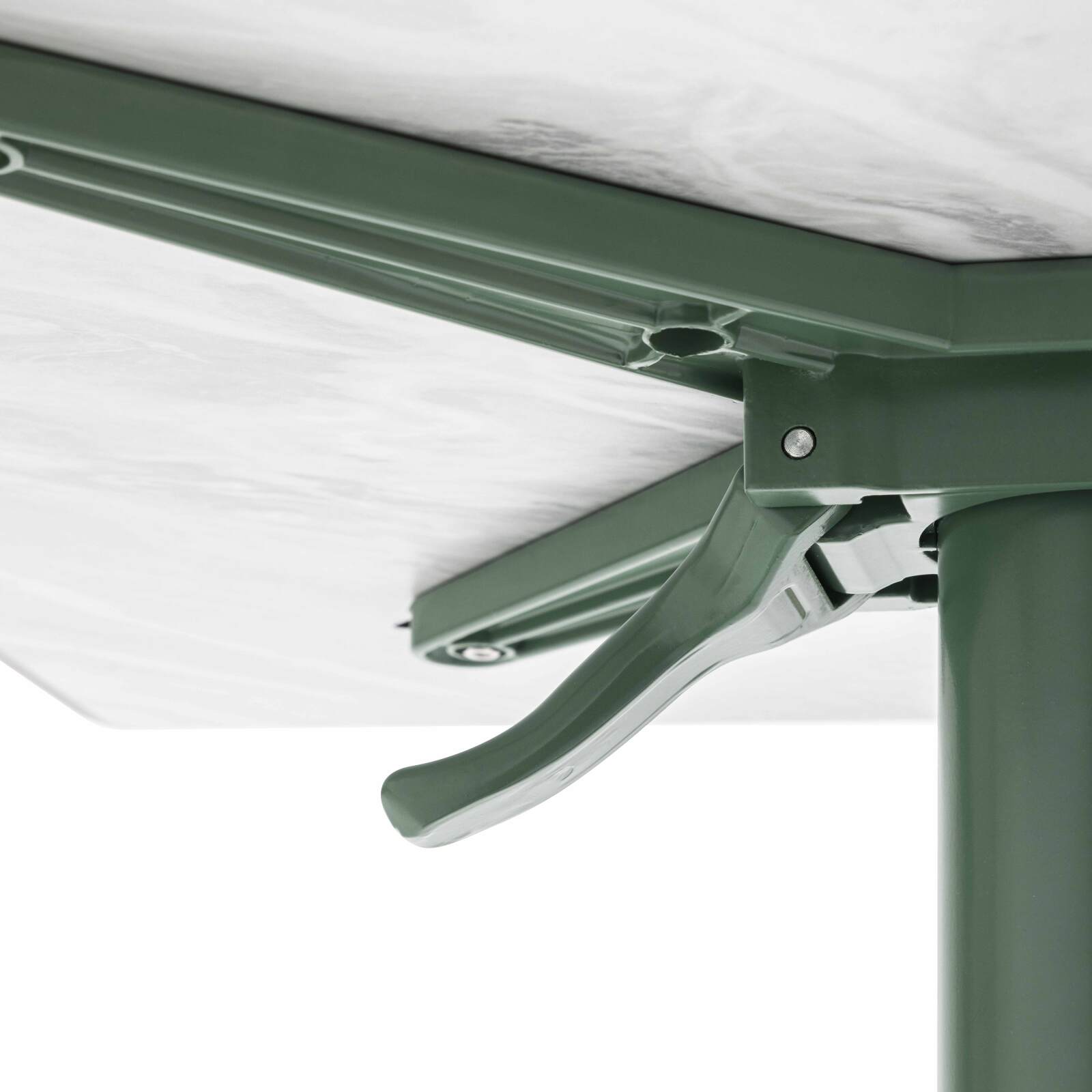 Pied avec système inclinable 108 cm en aluminium