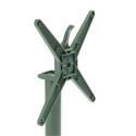 Pied avec système inclinable 108 cm en aluminium