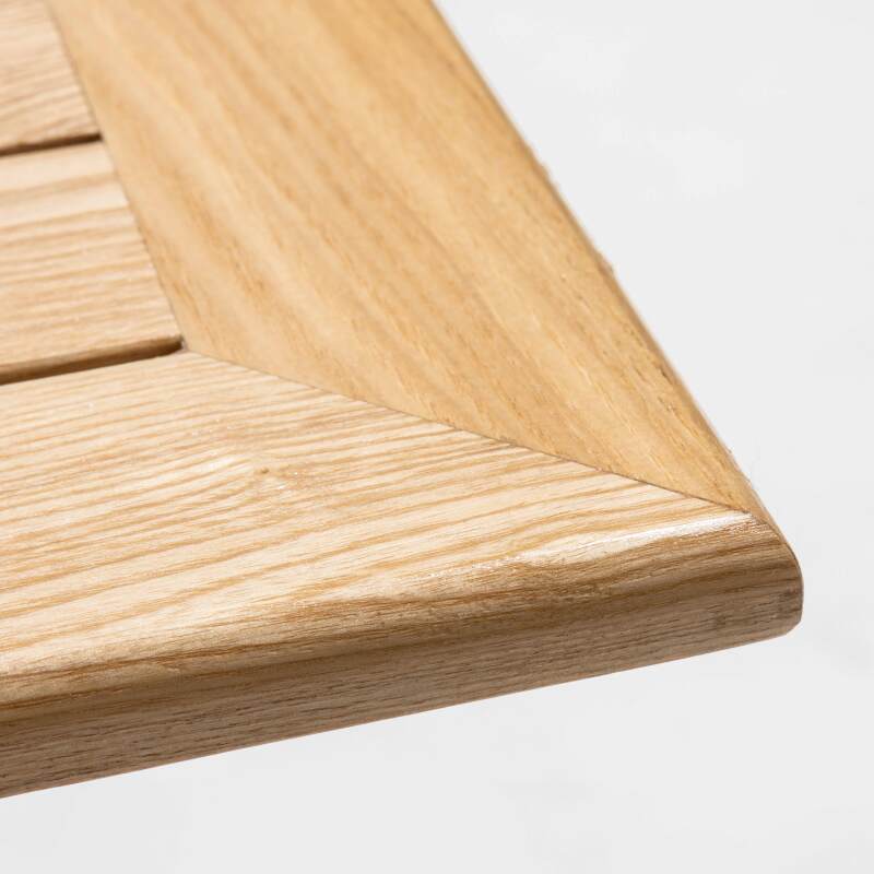 Plateau de table carré en bois 70 x 70 cm