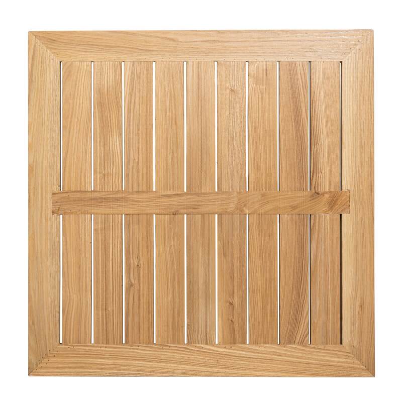 Plateau de table carré en bois 70 x 70 cm