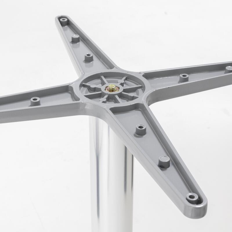 Pied de table ajustable 72/110 cm en aluminium