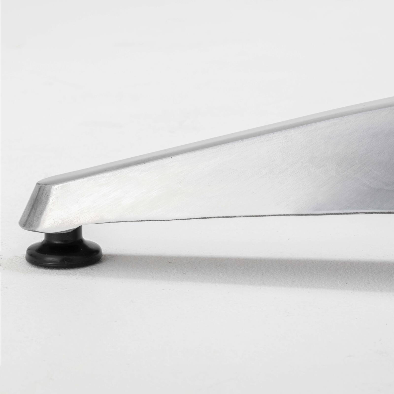 Pied de table ajustable 72/110 cm en aluminium