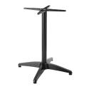Pied de table ajustable 72/110 cm en aluminium