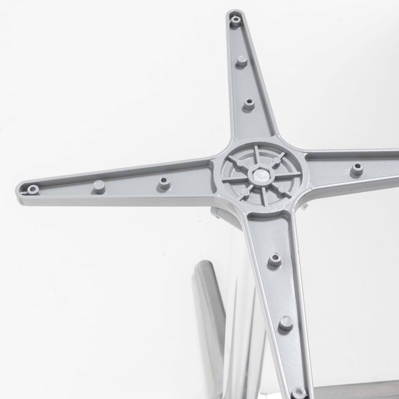 Pied de table avec système inclinable 72 cm en aluminium