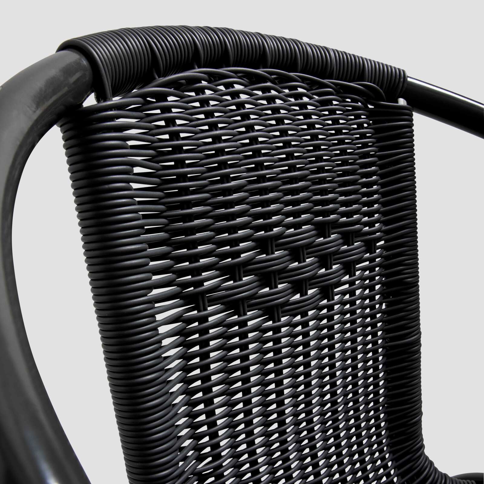 Fauteuil de terrasse en aluminium et résine