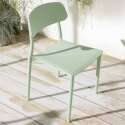 Chaises de restaurant en plastique - Lot de 2