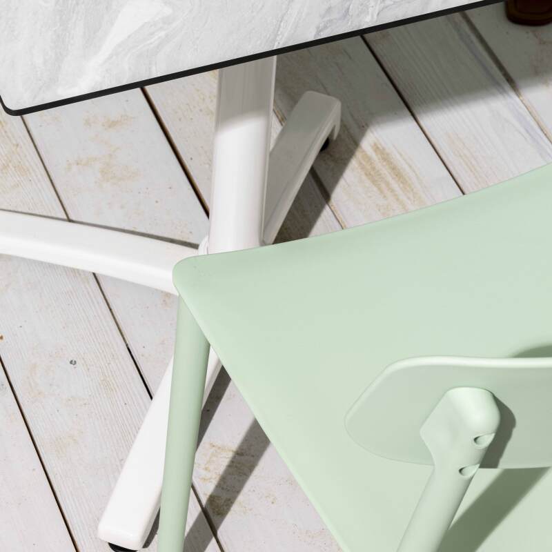 Chaises de restaurant en plastique - Lot de 2 (3/7)