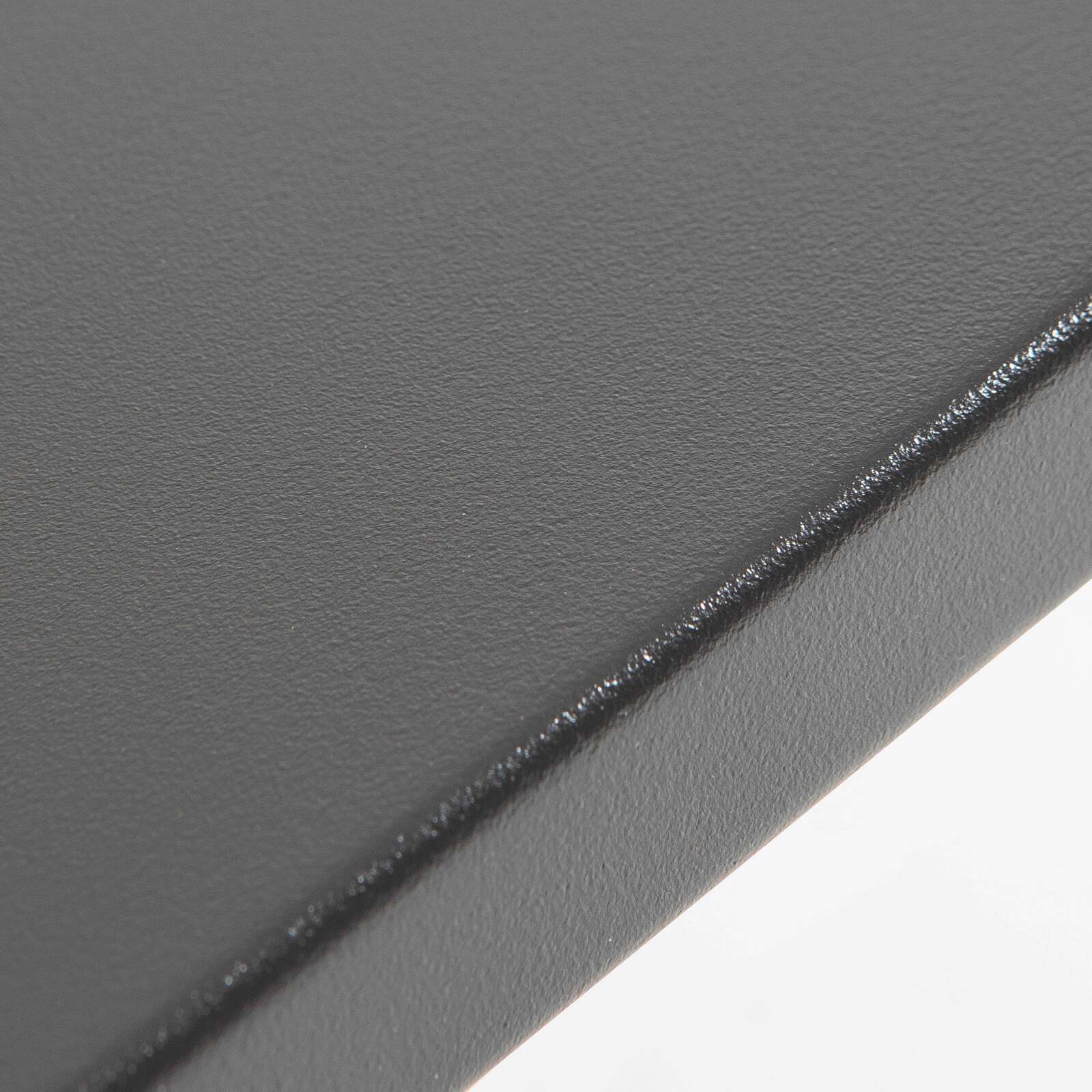 Table de restaurant haute rectangulaire en métal (120 cm) - 6 places