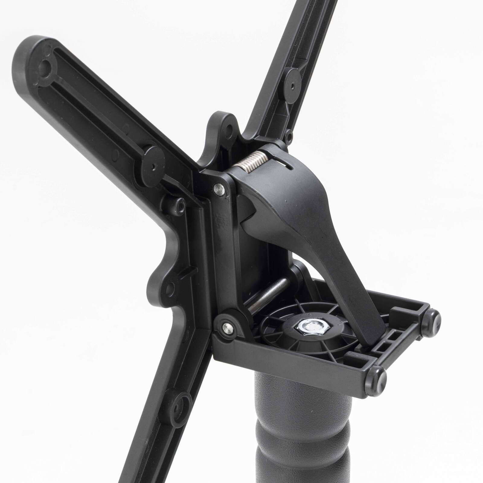 Table de terrasse en contreplaqué stratifié avec bord en aluminium ⌀60 cm et 2 chaises style bistrot parisien