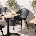 Chaises de restaurant en plastique - Lot de 4