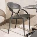 Chaises de restaurant en plastique - Lot de 4