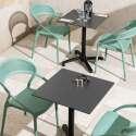 Chaises de restaurant en plastique - Lot de 4