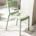 Chaises de restaurant en plastique - Lot de 4