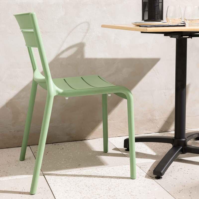 Chaises de restaurant en plastique - Lot de 4 (3/7)