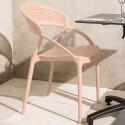 Chaises de restaurant en plastique - Lot de 4