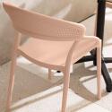 Chaises de restaurant en plastique - Lot de 4