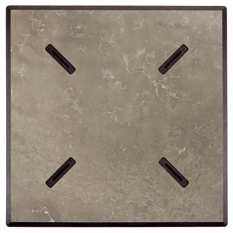 Table à manger 70 x 70 cm en HPL avec revêtement mélaminé (6/7)