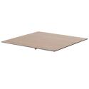 Table à manger 70 x 70 cm en HPL avec revêtement mélaminé