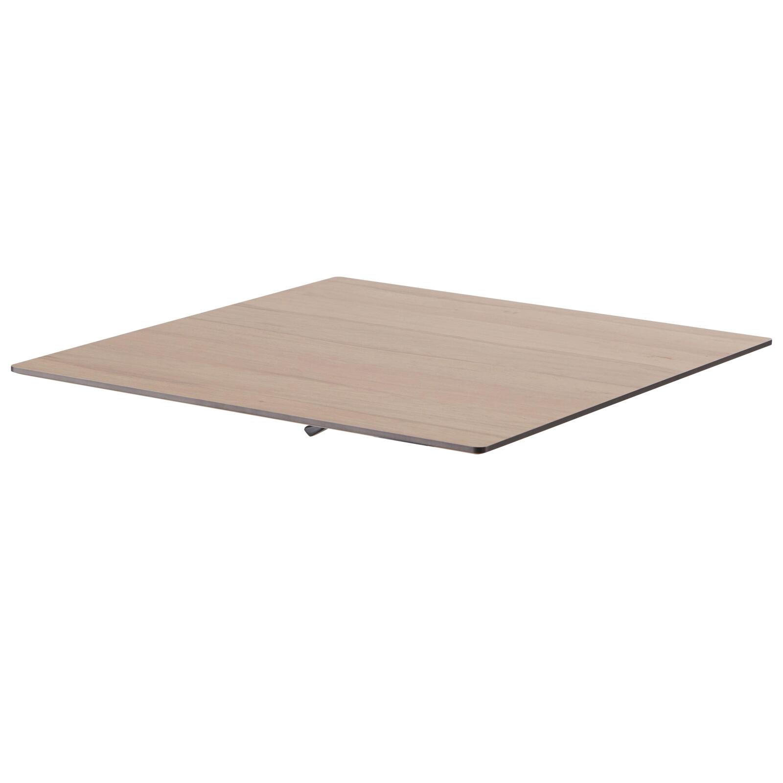 Table à manger 70 x 70 cm en HPL avec revêtement mélaminé