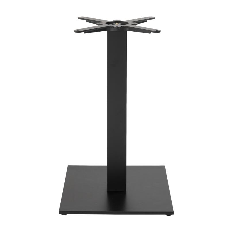 Table à manger avec bords droits 70 x 70 cm en chêne