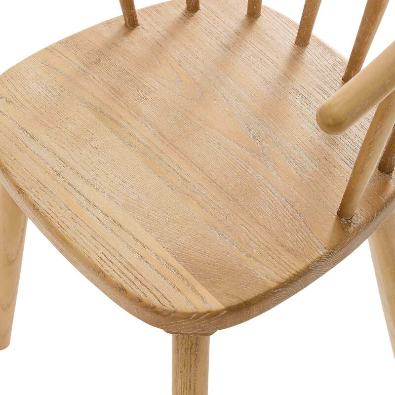 Lot de 2 chaises en bois d'orme (5/8)